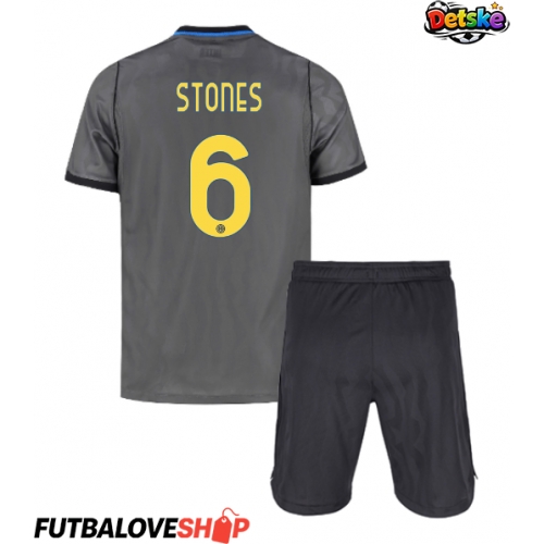 Dres Inter Milan John Stones #6 Tretina pre deti 2026-27 Krátky Rukáv (+ trenírky)